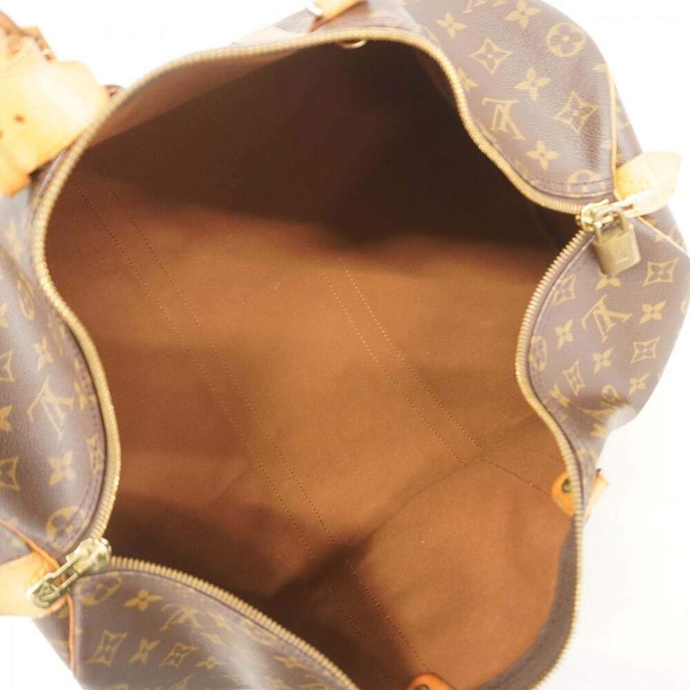 LOUIS VUITTON Brown Monogram Keepall 50 Boston Bag - Picture 4 of 13